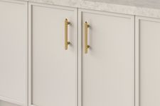 24030 - Puerto Cabinet Pull - CTC 128mm - Brushed Gold PVD