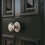 9409 - Sarlat Centre Door Knob - Satin Nickel