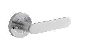 0335KIBPRIV60 - Bronte Lever - Round Rose Privacy Kit (Inbuilt Privacy) - Brushed Chrome - Privacy