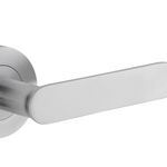 0335KIBPRIV60 - Bronte Lever - Round Rose Privacy Kit (Inbuilt Privacy) - Brushed Chrome - Privacy