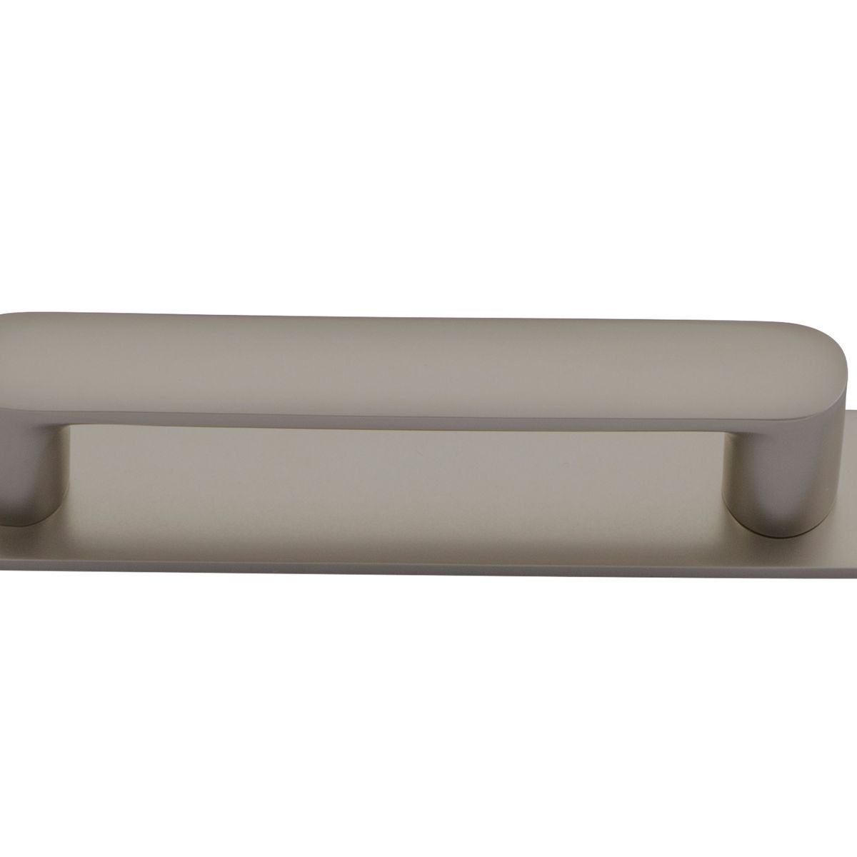 16910B - Osaka Cabinet Pull with Backplate - CTC96mm - Graphite PVD