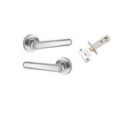 24004KPASS60 - Puerto Lever - Round Rose Passage Kit - Polished Chrome - Passage