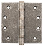 2514 - Ball Bearing Hinge - H100xW100mm - Distressed Nickel