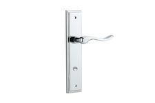 11926P85 - Stirling Lever - Stepped Backplate - Polished Chrome - Privacy