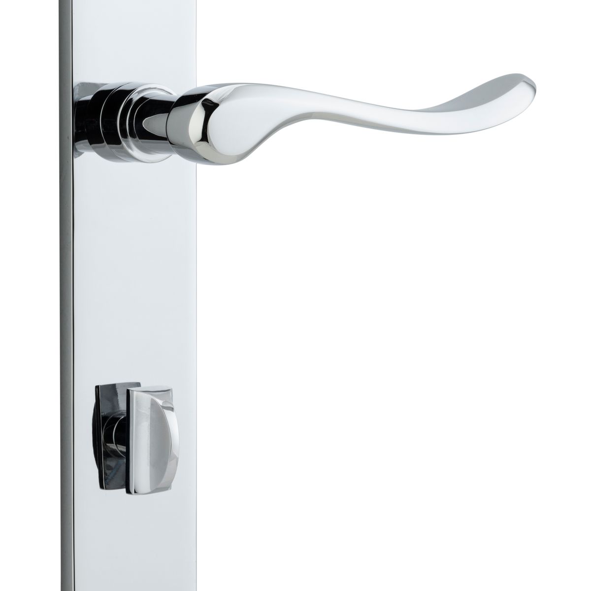 11924P85 - Stirling Lever - Oval Backplate - Polished Chrome - Privacy