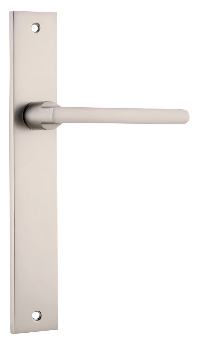 14702 - Baltimore Lever - Rectangular Backplate - Satin Nickel - Passage
