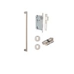 21309KENTR60KK - Baltimore Pull Handle - 600mm Entrance Kit with Separate High Security Lock - Satin Nickel - Entrance
