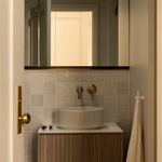 15322KPRIV60 - Cambridge Knob - Rectangular Backplate Privacy Kit with Privacy Turn - Brushed Brass - Privacy