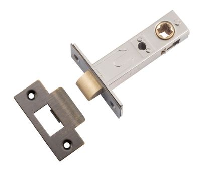 Hard Sprung Split Cam Tube Latch - 60mm Backset