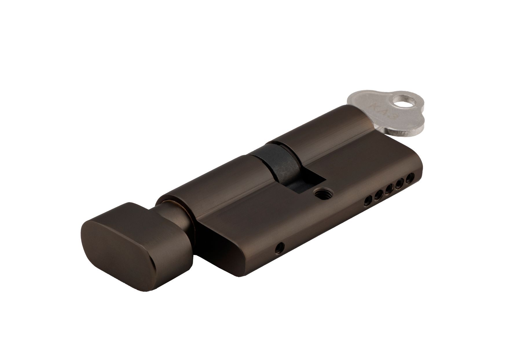 21611 - Euro Cylinder Key/Thumb 5 Pin - Signature Brass - Entrance
