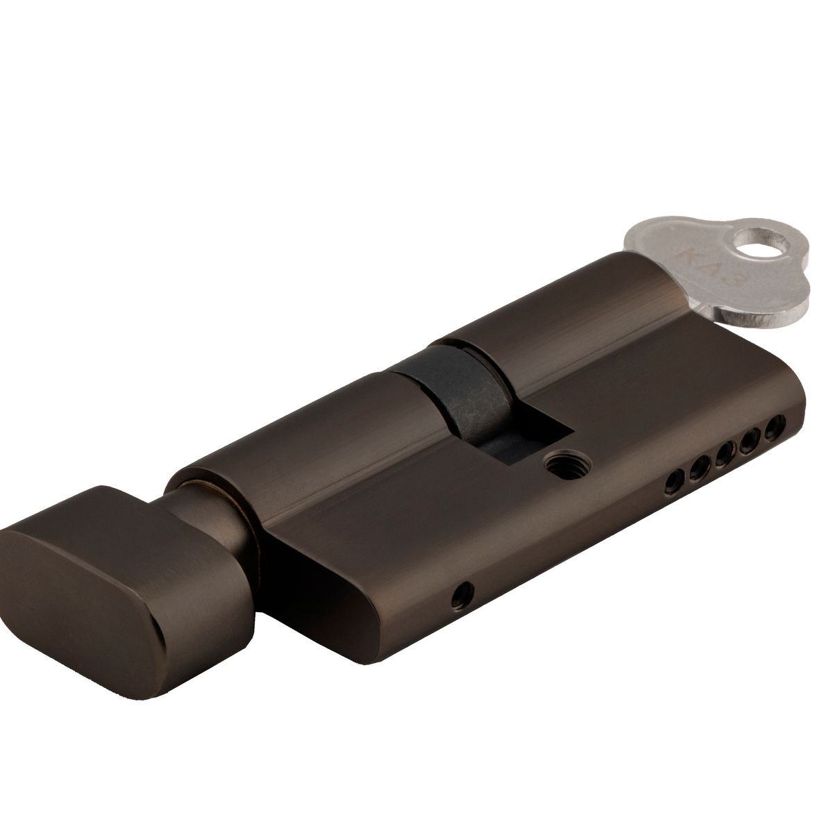 21611 - Euro Cylinder Key/Thumb 5 Pin - Signature Brass - Entrance