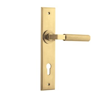 Brunswick Lever - Chamfered Backplate