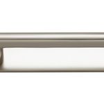20889B - Baltimore Cabinet Pull with Backplate - CTC128mm - Satin Nickel