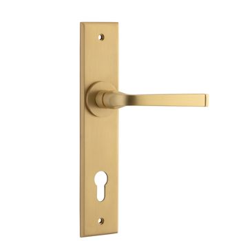 Annecy Lever - Chamfered Backplate
