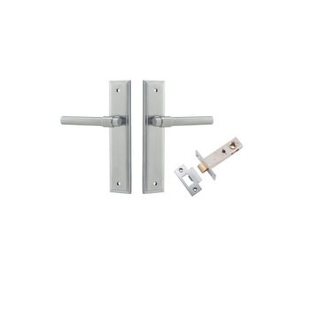 Helsinki Lever - Stepped Backplate Passage Kit
