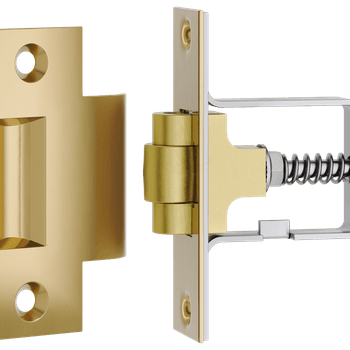 Roller Latch with Face Plate and Striker