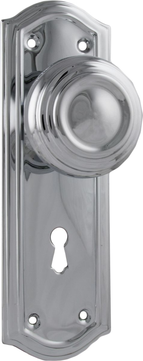 Kensington Door Knob - Long Backplate