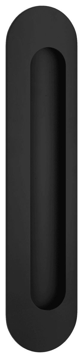 24163 - Puerto Flush Pull - Matt Black - Passage
