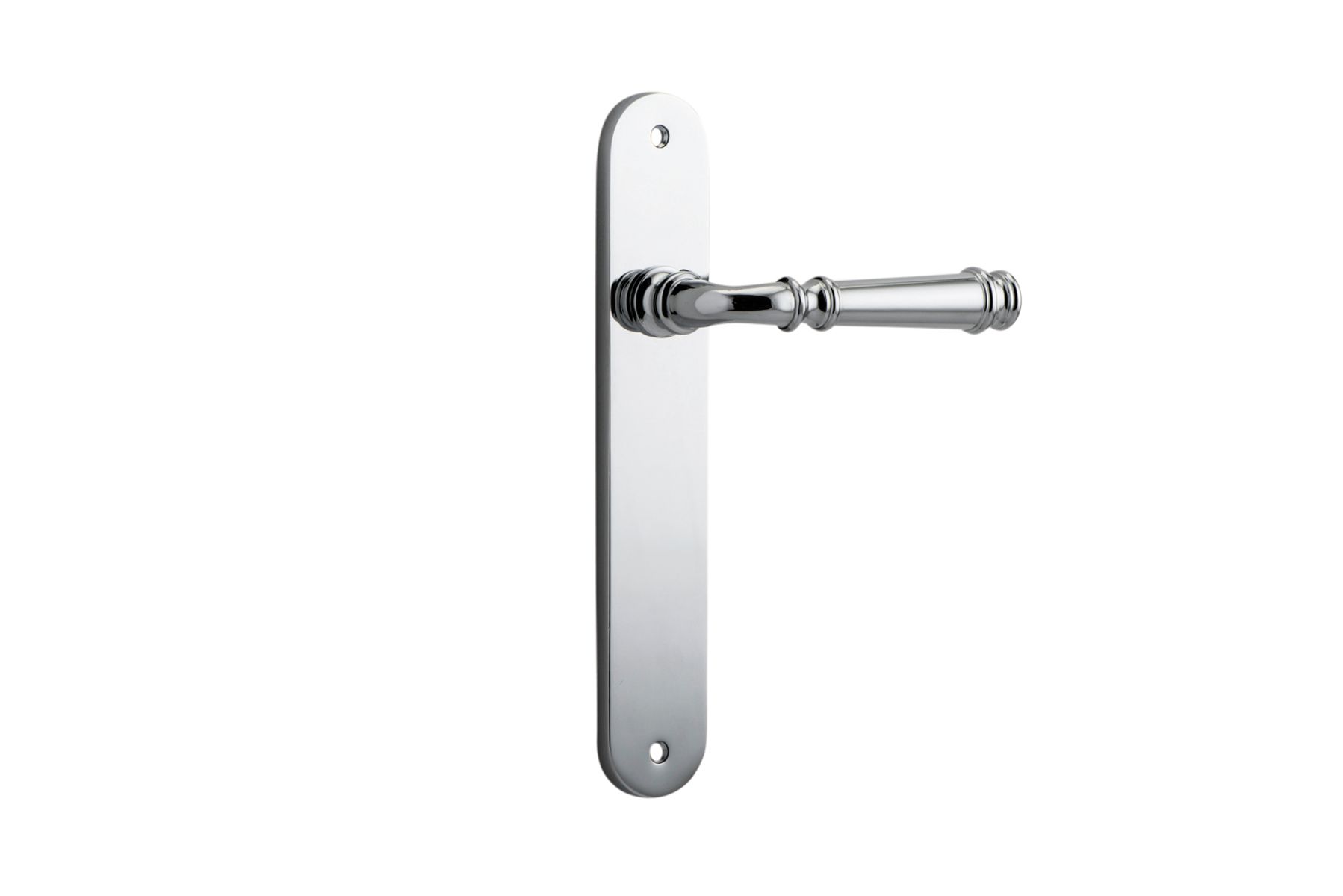 11730 - Verona Lever - Oval Backplate - Polished Chrome - Passage