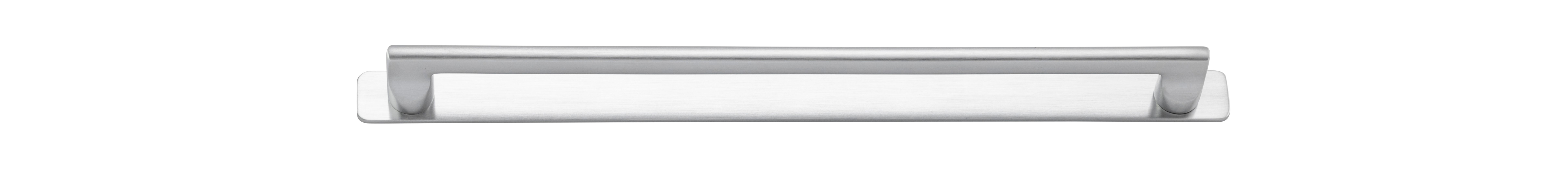 20915B - Baltimore Cabinet Pull with Backplate - CTC320mm - Brushed Chrome