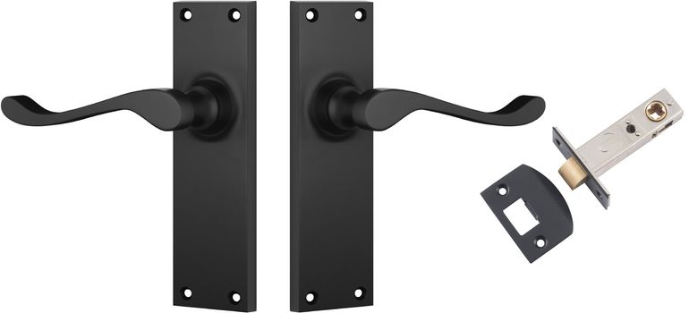 Victorian Lever - Long Backplate Passage Set