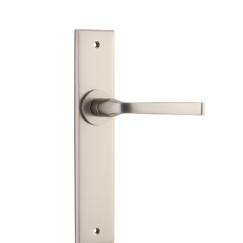 Annecy Lever - Chamfered Backplate
