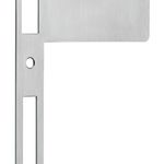 20135 - Extended 85mm Strikers - H198xW122mm - Brushed Chrome