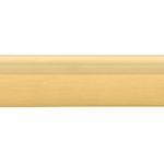 17201B - Baltimore Cabinet Pull with Backplate - CTC160mm - Brushed Gold PVD