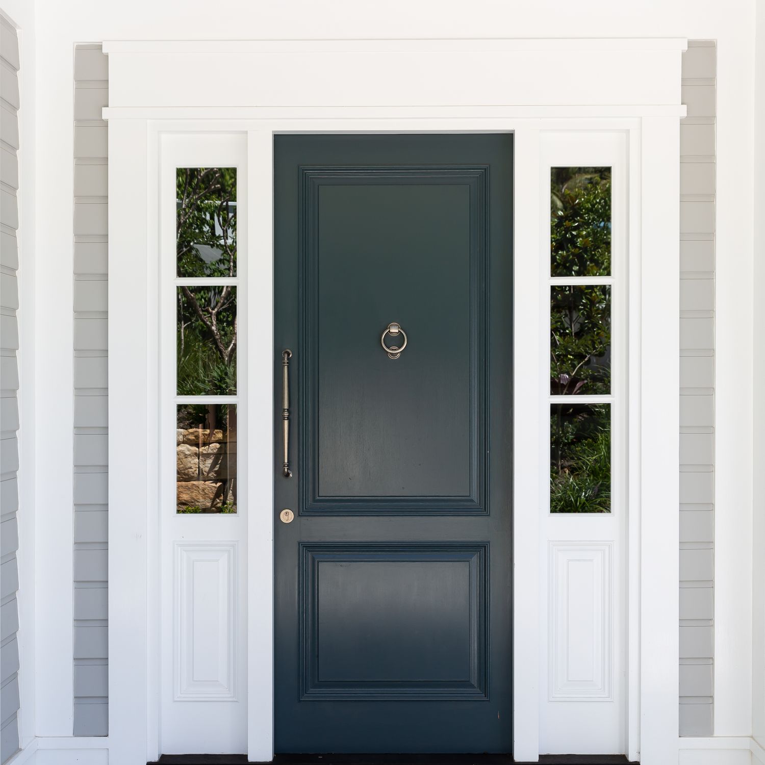 9327 - Ring Door Knocker - Distressed Nickel