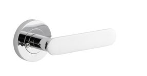 0334KIBPRIV60 - Bronte Lever - Round Rose Privacy Kit (Inbuilt Privacy) - Polished Chrome - Privacy