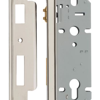 Rebated 85mm Euro Roller Mortice Locks - 45mm Backset