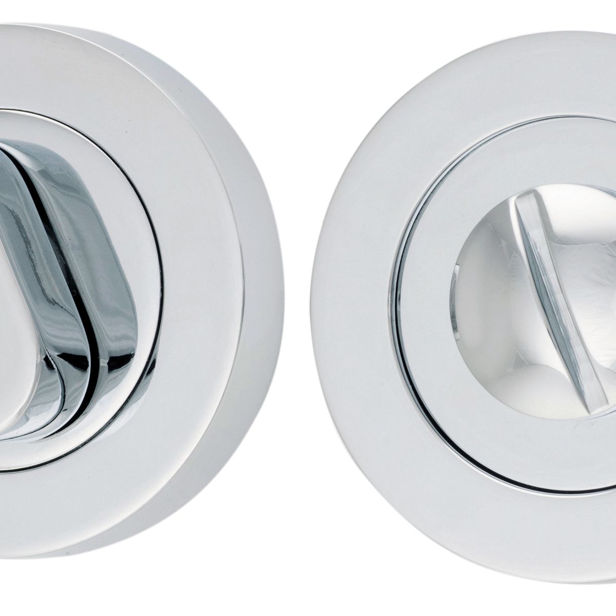 9314 - Privacy Turn - Round - Polished Chrome