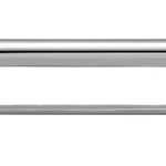20884B - Baltimore Cabinet Pull with Backplate - CTC128mm - Polished Chrome