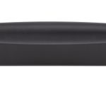 21093B - Sarlat Cabinet Pull with Backplate - CTC320mm - Matt Black