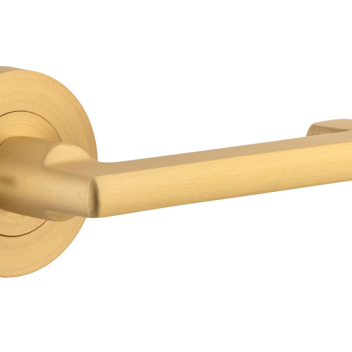20786KIBPRIV60 - Baltimore Return Lever - Round Rose (Inbuilt Privacy) - Brushed Brass - Privacy