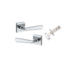 21194KPASS60 - Copenhagen Lever - Square Rose Passage Kit - Polished Chrome - Passage