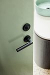 20073 - Privacy Turn With Indicator - Round - Matt Black