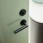 20073 - Privacy Turn With Indicator - Round - Matt Black
