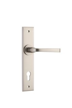 Annecy Lever - Chamfered Backplate