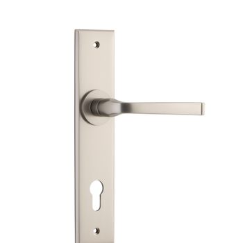 Annecy Lever - Chamfered Backplate