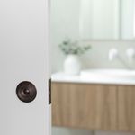 21431 - Round Sliding Door Pull Privacy Kit with Inbuilt Privacy Turn - Signature Brass - Privacy