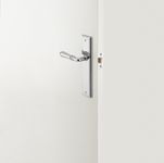 11736P85 - Sarlat Lever - Stepped Backplate - Polished Chrome - Privacy
