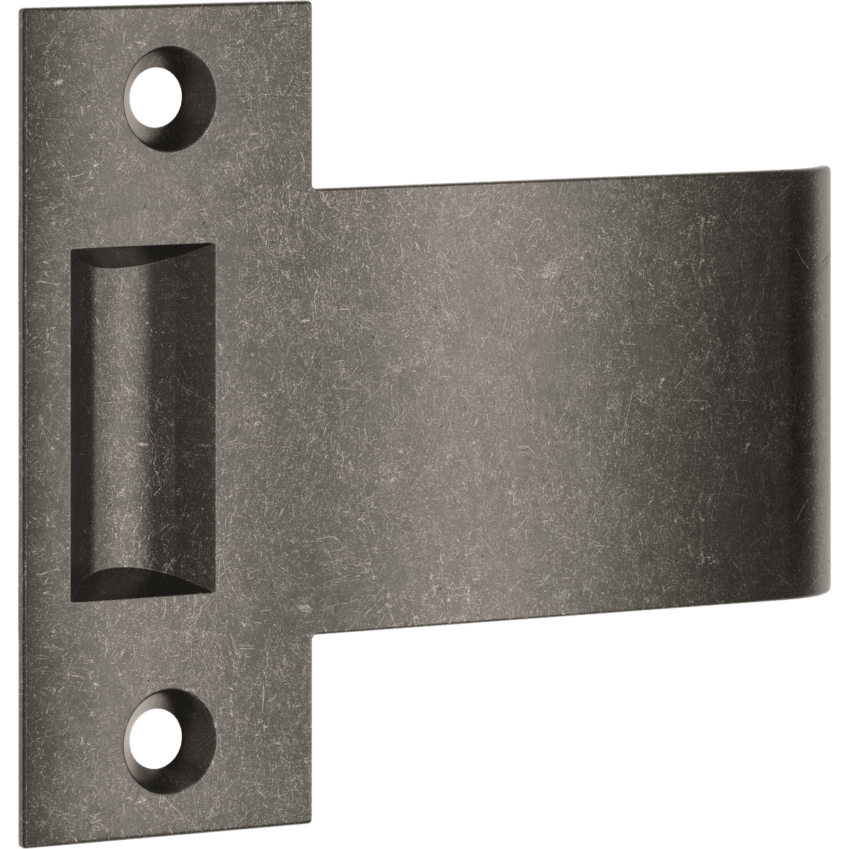 21968 - Extended Striker to Suit Roller Tube Latch - Distressed Nickel