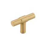 20986 - Helsinki T Cabinet Pull - Brushed Brass