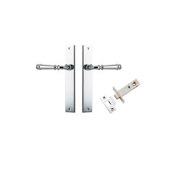 Verona Lever - Rectangular Backplate Passage Kit