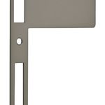 17273 - Extended 85mm Strikers - H198xW63mm - Graphite PVD