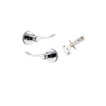 20794KIBPRIV60 - Stirling Lever - Round Rose (Inbuilt Privacy) - Polished Chrome - Privacy