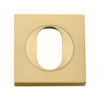 Oval Escutcheon - Square