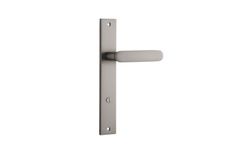 14748P85 - Bronte Lever - Rectangular Backplate - Satin Nickel - Privacy