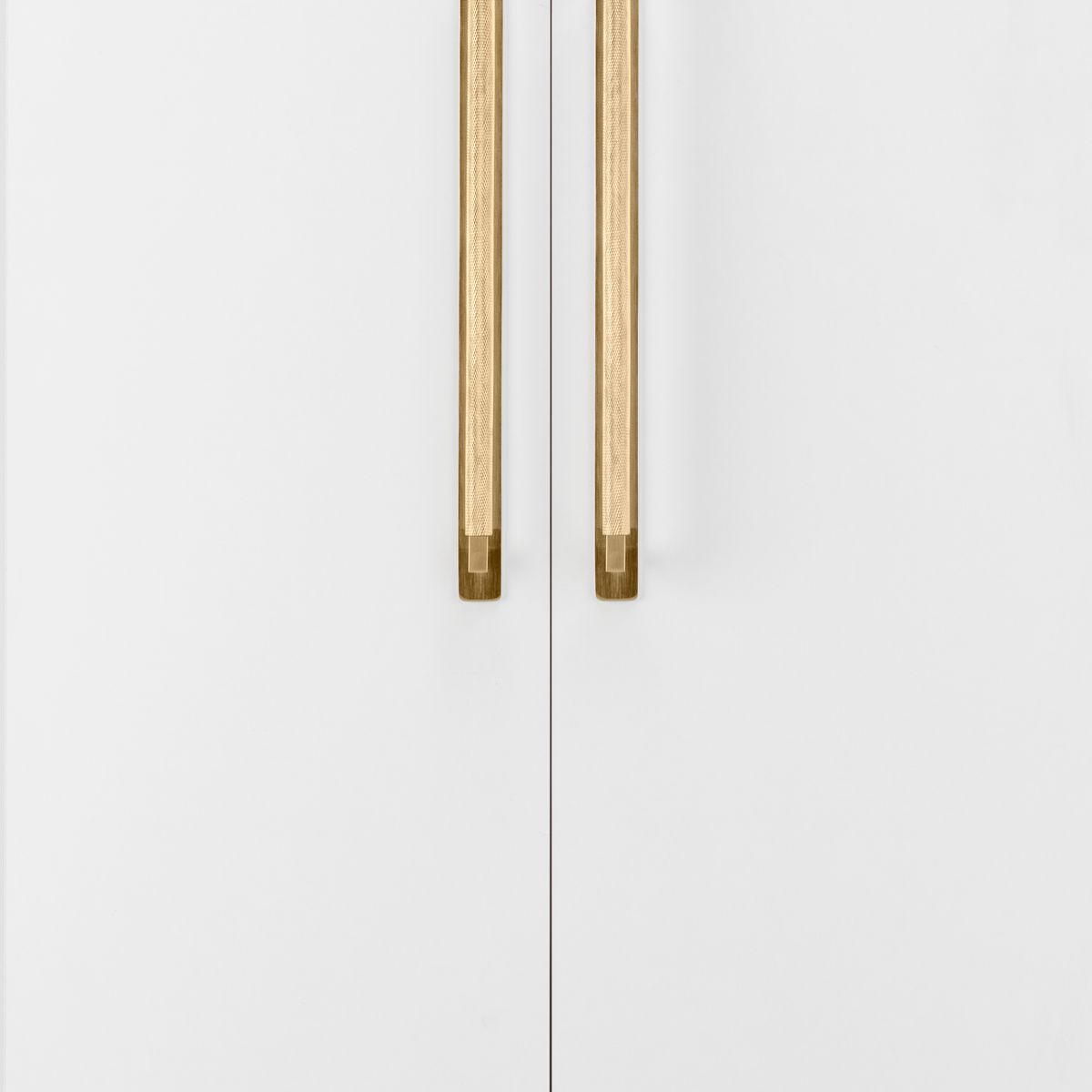 22130B - Brunswick Cabinet Pull with Backplate  - CTC320mm - Brushed Gold PVD